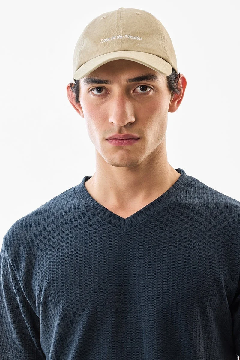 SNITCH V Neck Stretch Regular Fit T-Shirt