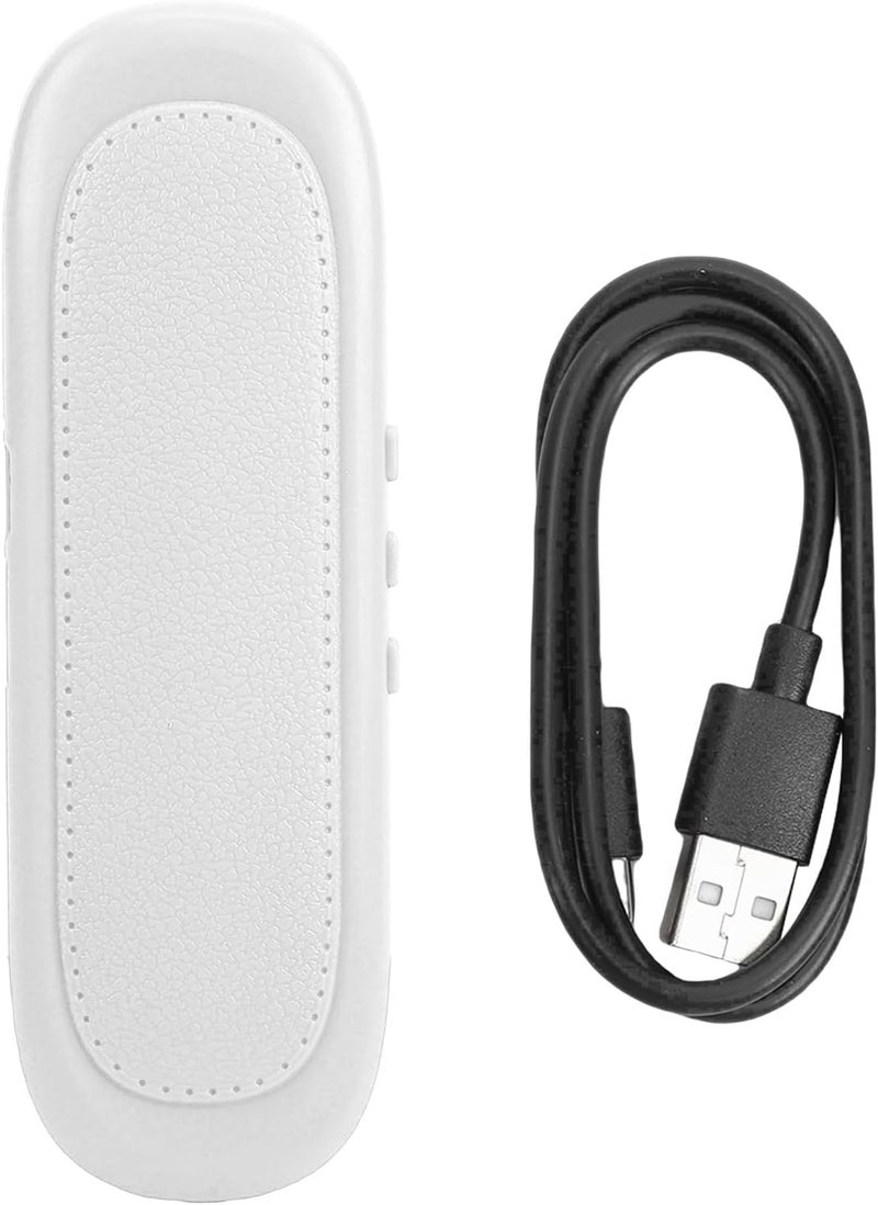 SUNGOOYUE Bluetooth Bone Conduction Pillow Speaker, 2 in 1 Wireless Speaker with Timer for Sleeping, 20 Hours Playtime Bone Conduction Technology for Adults and Babies (White) - Image 4