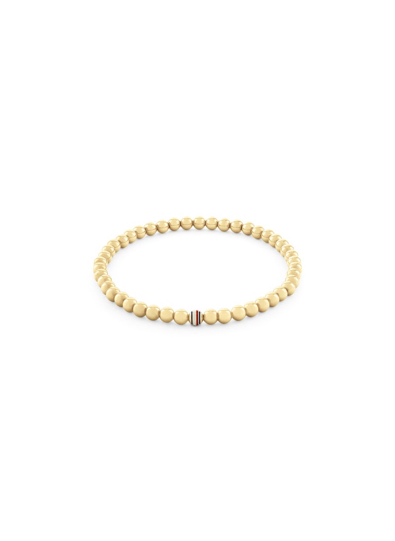 TOMMY HILFIGER TH JEWELRY METAL BEADS WOMENS STRETCH BRACELET - 2780938  - Image 1