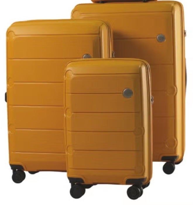 Hardcase Trolley Large,Expandable Zipper,Spiner Wheels,Set of 3 - Image 1
