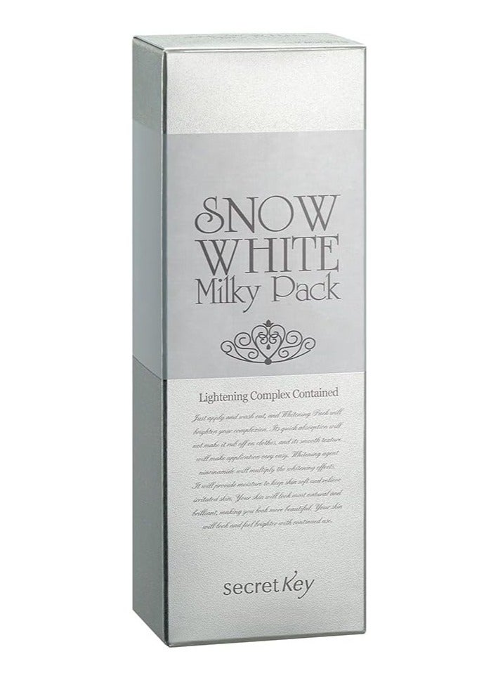 Secret Key Secret K Snow White Milky Pack Whitening Face & Body Cream 200g - Image 2