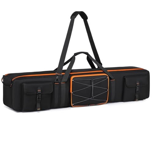 GOTECH Tripod Carrying Case,50 Inch Tripod Light Stand and Photography Lighting Kit Bag,Photo Studio Equipment Large Carrying Bag with Removable Padding,for Tripods,Monopods,Speaker Stands,Mic Stand - Image 1