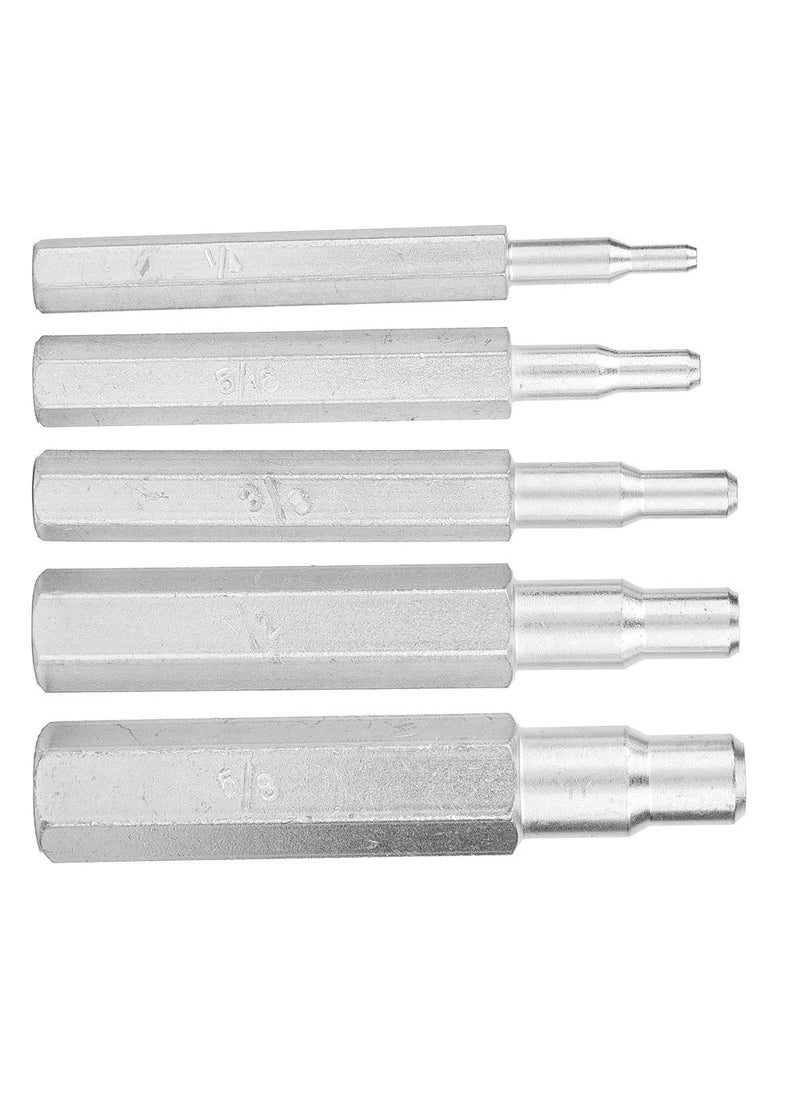 HURRISE Copper Tube Expanding Swaging Punch Copper Tube Punch Tool High Hardness Steel Swaging Punch for Air Conditioning Equipment for Making the Copper Tube Swell  - Image 1