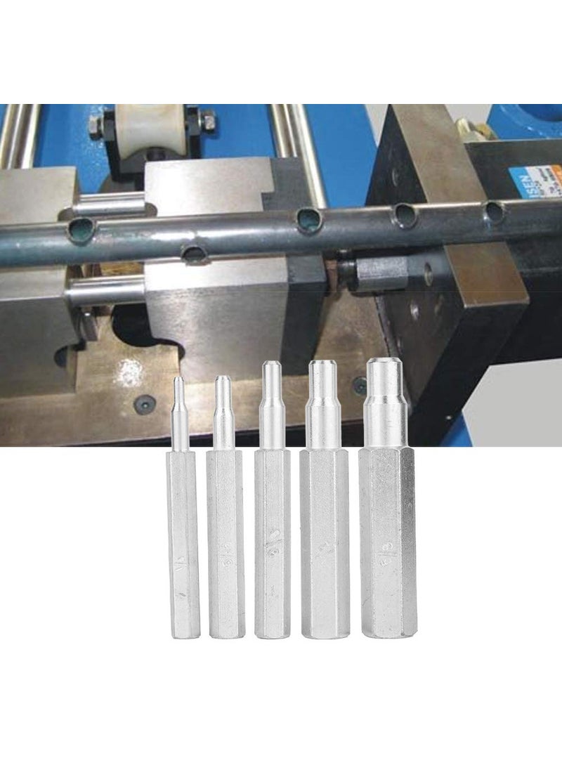 HURRISE Copper Tube Expanding Swaging Punch Copper Tube Punch Tool High Hardness Steel Swaging Punch for Air Conditioning Equipment for Making the Copper Tube Swell  - Image 2