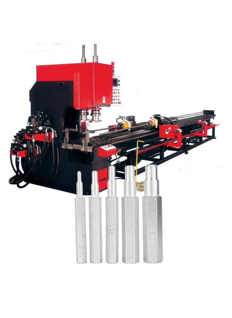 HURRISE Copper Tube Expanding Swaging Punch Copper Tube Punch Tool High Hardness Steel Swaging Punch for Air Conditioning Equipment for Making the Copper Tube Swell  - Image 3