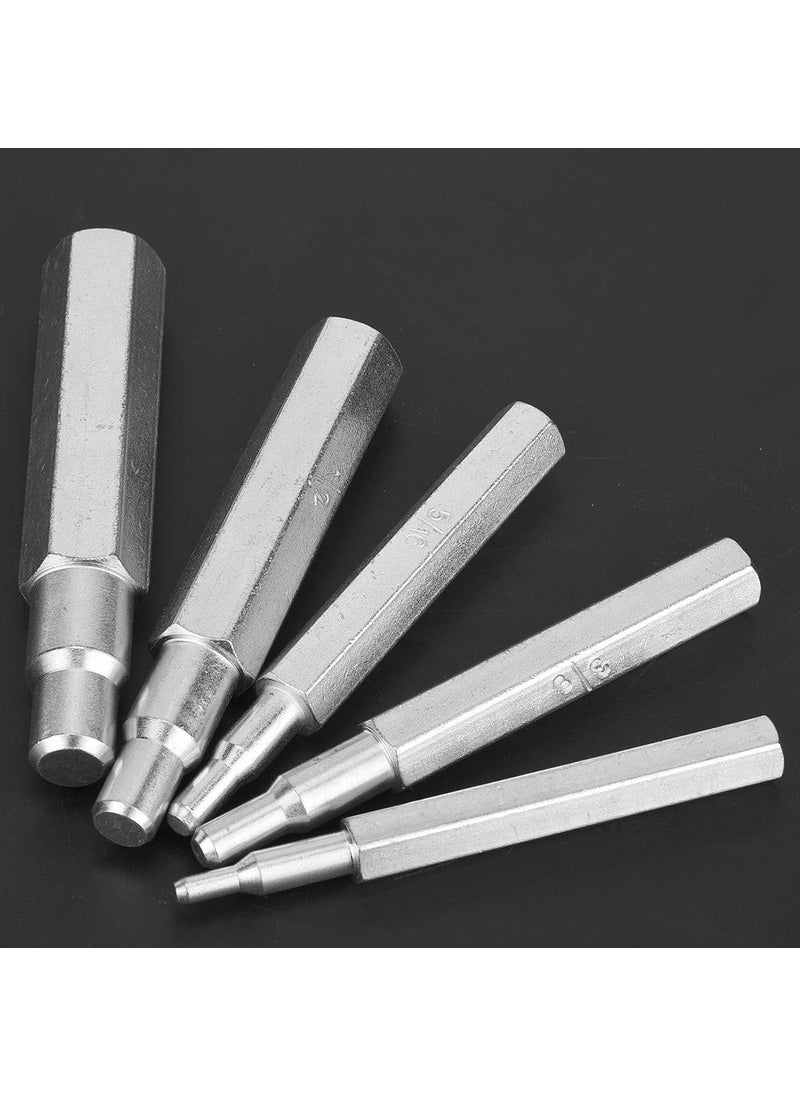 HURRISE Copper Tube Expanding Swaging Punch Copper Tube Punch Tool High Hardness Steel Swaging Punch for Air Conditioning Equipment for Making the Copper Tube Swell  - Image 5