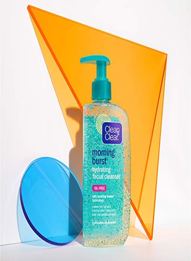 Clean & Clear Morning Burst Oilfree Hydrating Facial Cleanser With Cucumber & Green Mango Extract Gentle Daily Face Wash For All Skin Types Noncomedogenic Hypoallergenic 8 Fl. Oz - Image 5