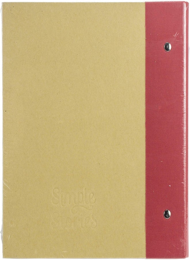Simple Stories Sn@p! Binder 6"X8" - Red - Image 3