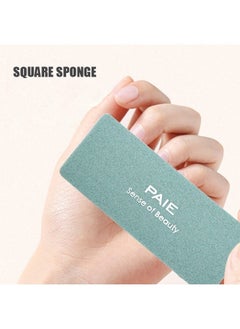 Generic 10 Pcs Manicure Nail File, Double Sided Nail Buffers Blocks Set, Nail Buffers Sanding Blocks for Acrylic Nails Gel Polish Nails (Green)  - Image 4