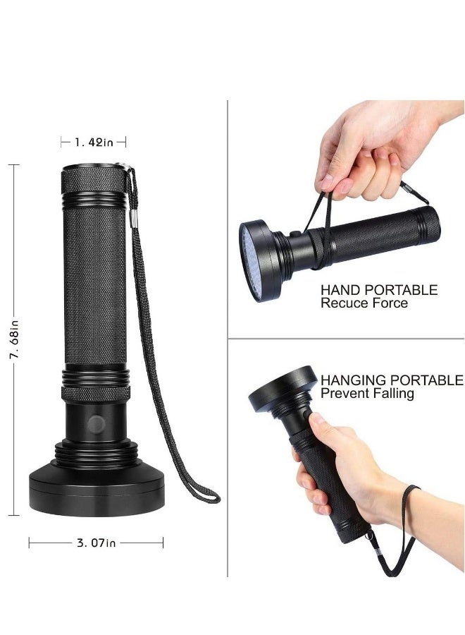 UV Flashlight Black Light, 100 LED 395nm Blacklight Pet Urine Detector for Pet Urine Detection, Scorpion, Resin Curing, Bed Bug, Nails - Image 4