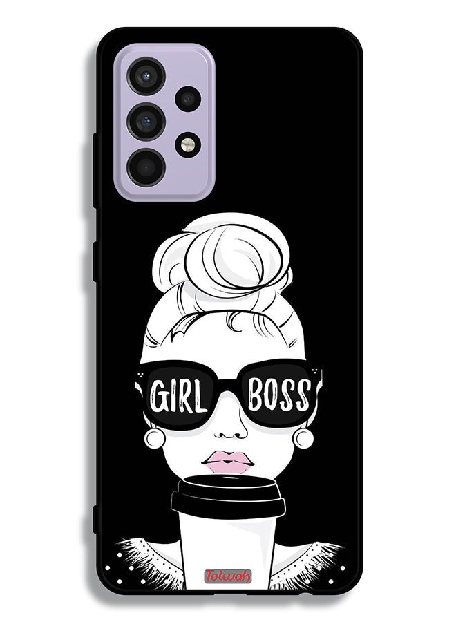 Tolwak Samsung Galaxy A52 5G Protective Case Cover Girl Boss - Image 1