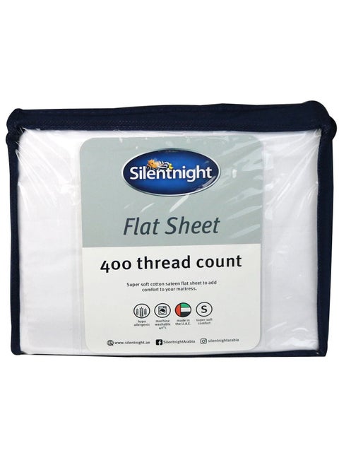 Luxury White Flat Sheet