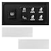 KVAEY 2PCS Eject Blank Car Button Stickers Funny Seat Eject Vinyl Decal Fits All Blank Buttons Novelty Eject Dash Switch Labels Unused Button Decor for Truck SUV Car Accessories S - Image 2