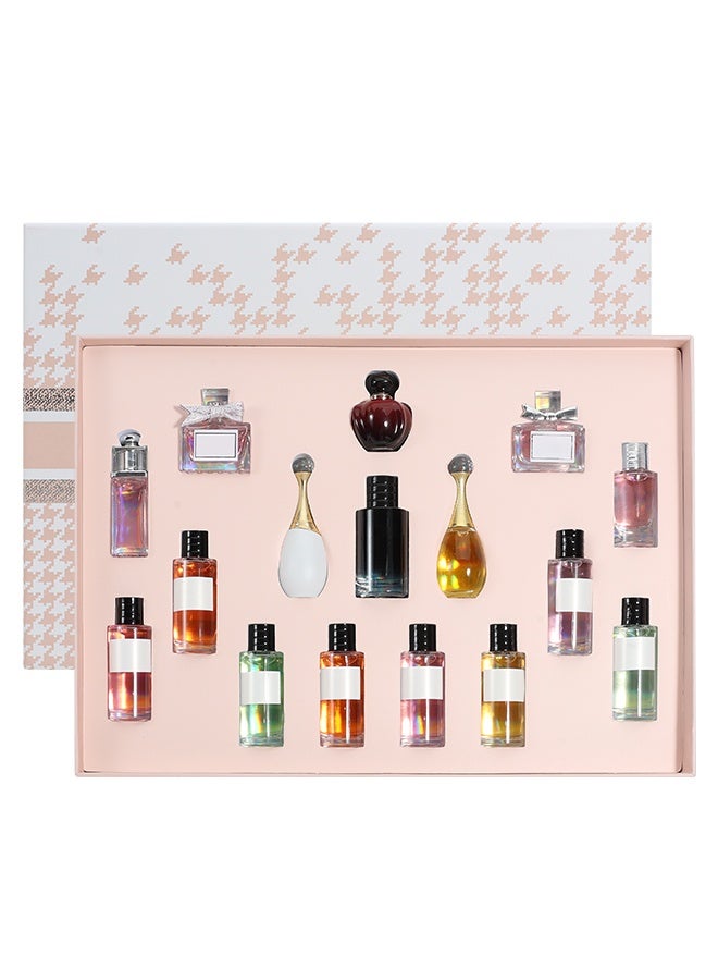 MARK HIM 16-Piece Mini Perfume Sample Set for Women, Assorted Long-Lasting Fragrance Vials, Deluxe Variety Scent Eau de Parfum, Portable Travel Size Perfume Kit - Image 1