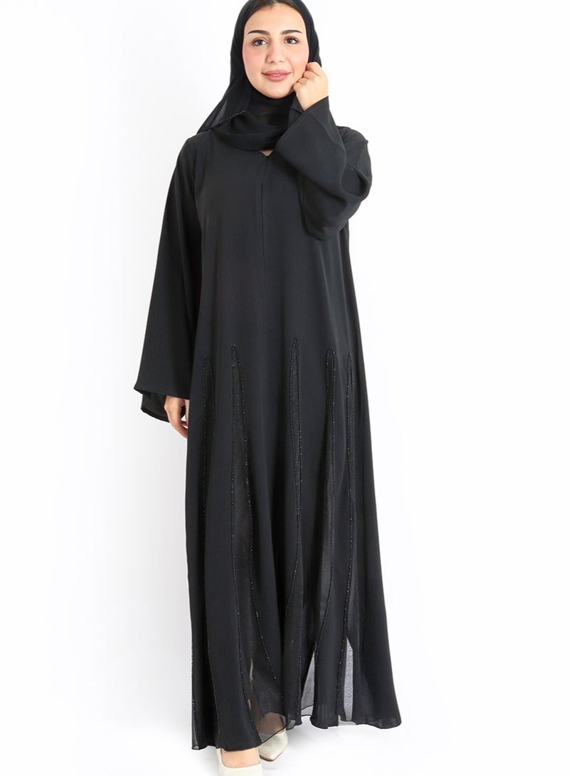 اكسا عباية كريستال بلوسوم - Image 1