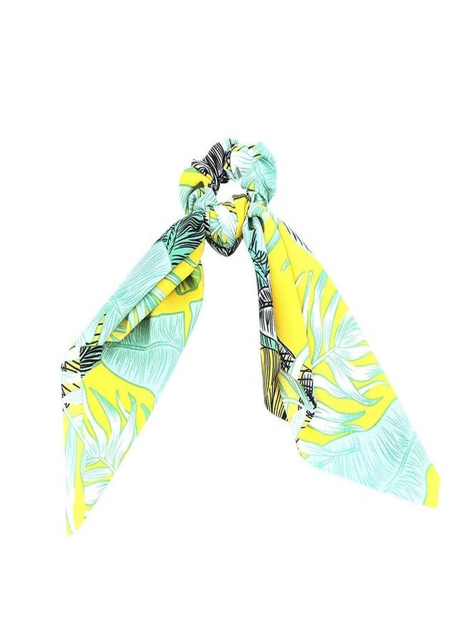 Minta 6 PCS Scrunchies Satin Elastic Hair Bands Hair Scarf Bohemian Style Ponytail Holder Ties Vintage Hair Accessories for Women Girls - Image 5