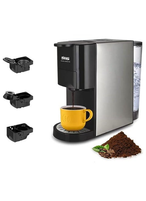 DSP capsule coffee maker, capsule coffee machine, 19 Bar Pump, 1450W, 0.8L Water Tank, Compatible with Various Systems, Energy-Saving Mode, KA3046