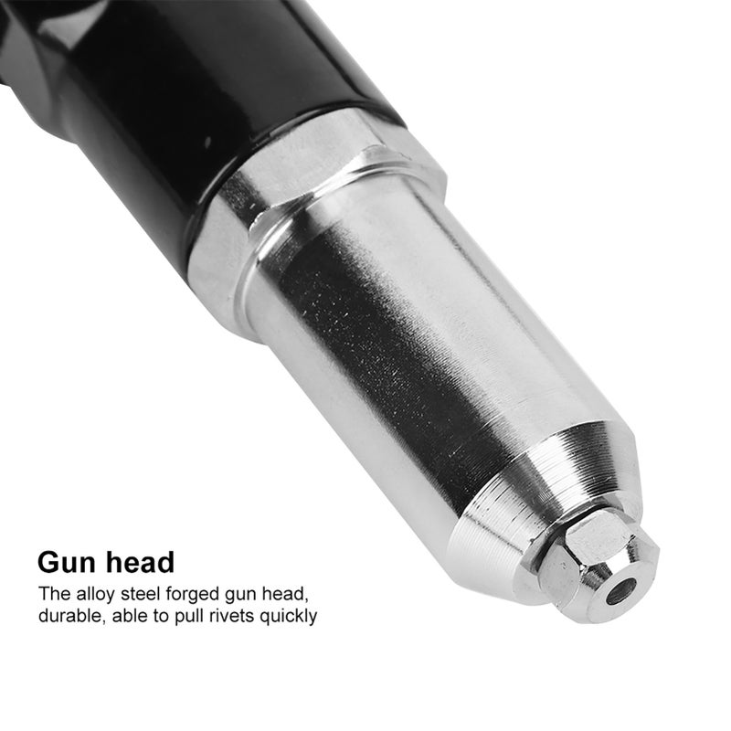Rivet Gun Adapter Insert Set Durable High Hardness Alloy Steel Electric Handle Tool - Image 4