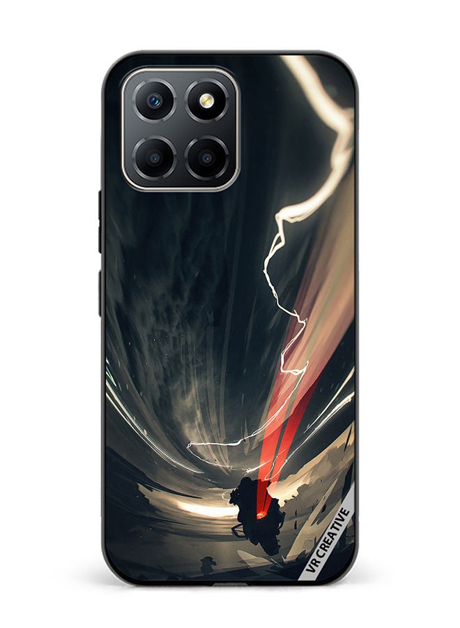 VR CREATIVE Protective Case Cover For Honor X6 Abstract Design Multicolour - Image 1
