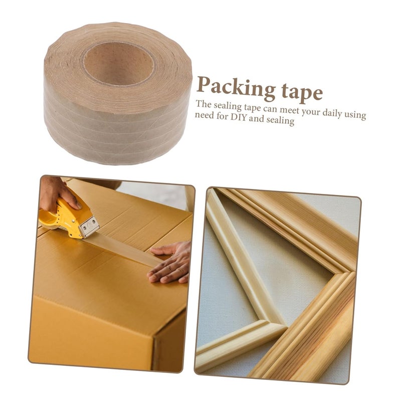 Heavy Duty Brown Paper Sealing Tape 50mm x 50m For Boxes Mailing Packaging - Image 3