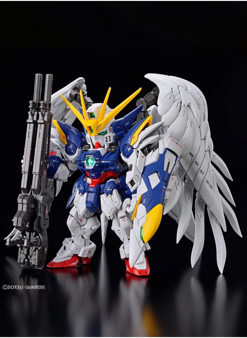 Bandai Bandai MGSD New Mobile Report Gundam W Wing Gundam Zero EW Master Grade SD  - Image 2