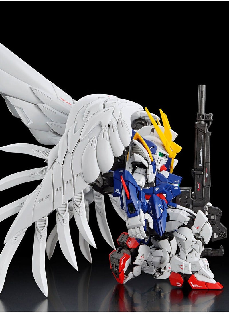 Bandai Bandai MGSD New Mobile Report Gundam W Wing Gundam Zero EW Master Grade SD  - Image 4