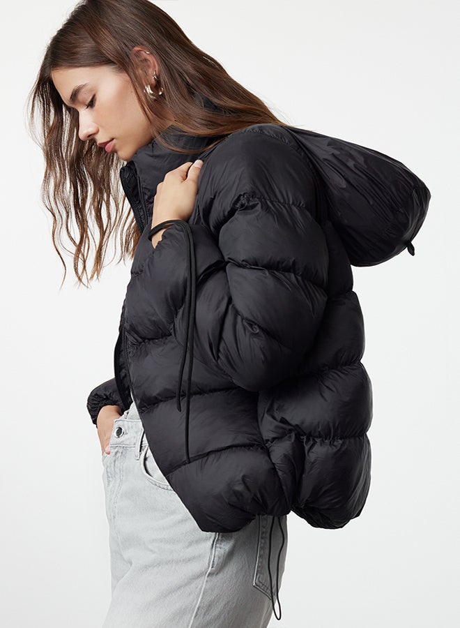 trendyol Water Repellent Puffer Jacket with Black Bag TWOAW24MO00116 - Image 2