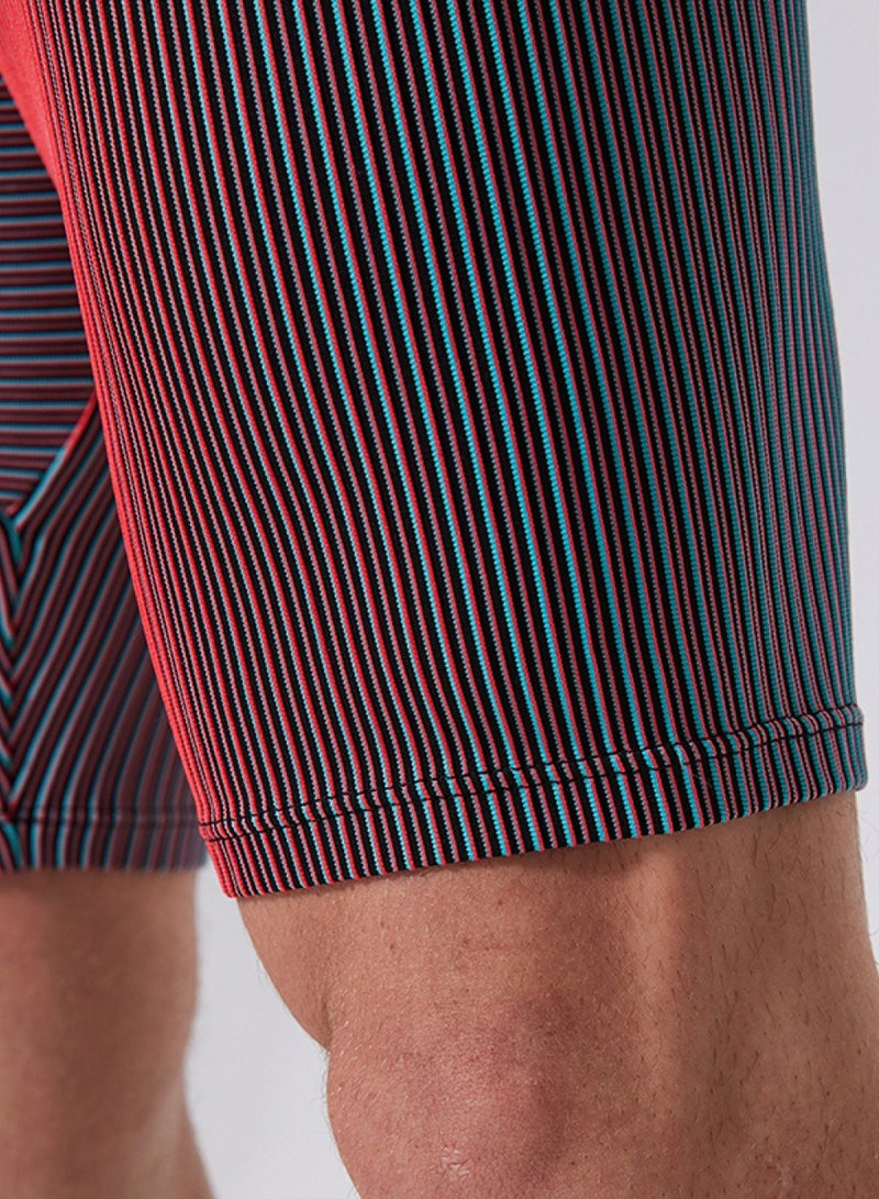 luluesses Athletic shorts  with pockets  Gradient Color  Quick drying  - Image 3
