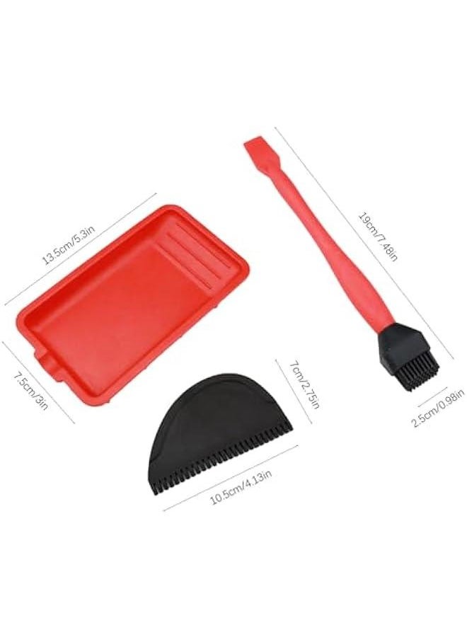 Wood Glue Spreader, Glue Kit Wood Glue, Glue Spreader Applicator Set, Glue Spreader Wood Glue Up 3 Piece Kit Sturdy and Complete for Woodworking Projects, Glue Brush and Tray Glue Applicator Set - pzsku/ZA9A35330EBFD3311F1BCZ/45/_/1732662458/c663f593-6e6f-49f1-8abc-f5e46d9ef2bd