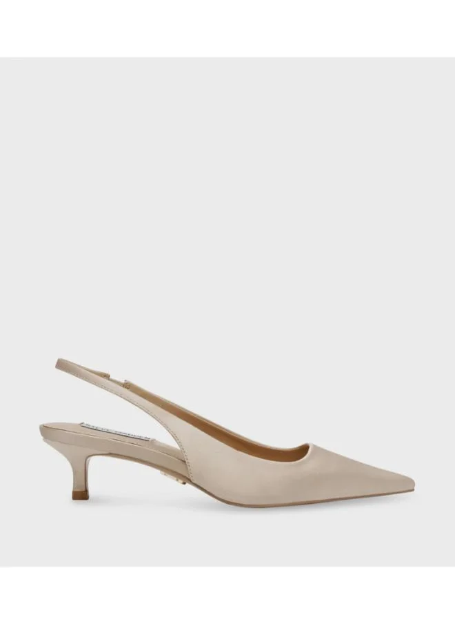STEVE MADDEN Kari Pointed Toe Sling Back Mid Heel Pumps