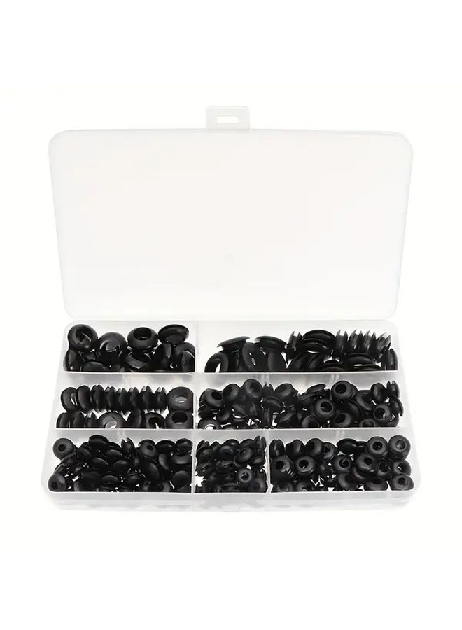 260Pcs Rubber Grommet Set Blank Cable Seals For Wire Protection Hardware Tools - Image 4