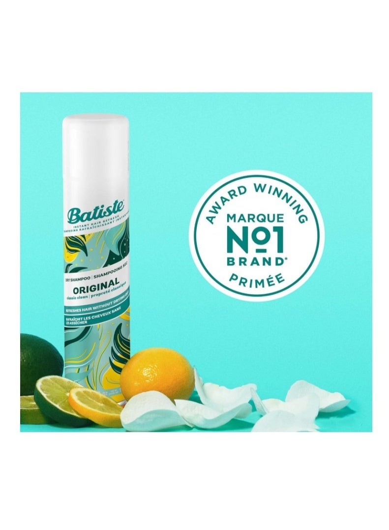 Batiste Dry Shampoo Original 200ml – Waterless Hair Cleanser for Instant Fresh & Voluminous Hair - Image 3