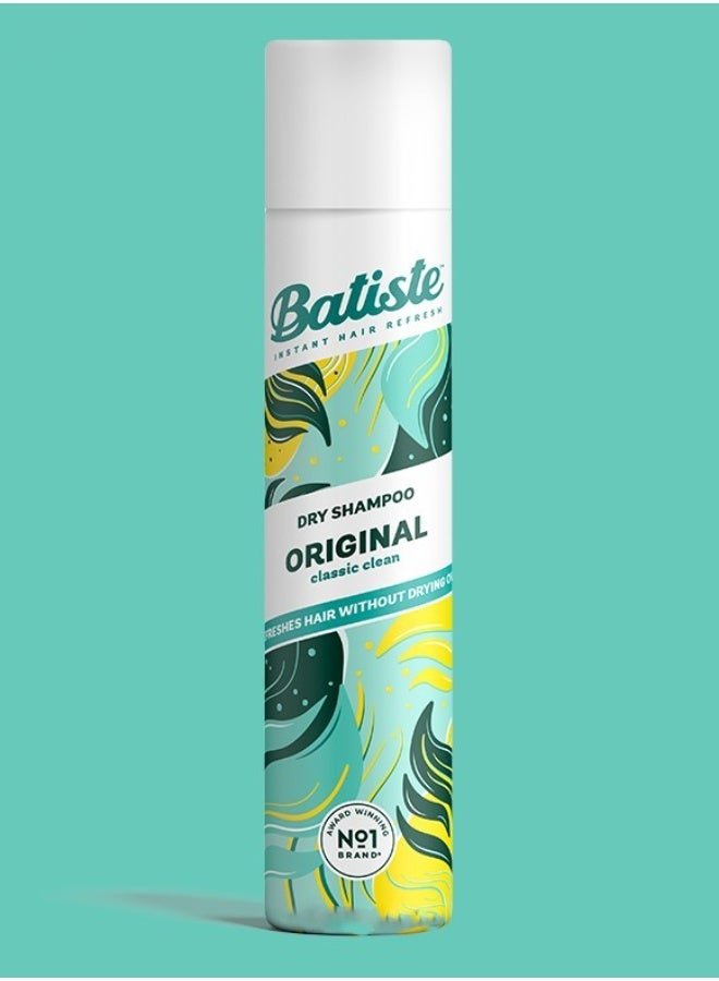 Batiste Dry Shampoo Original 200ml – Waterless Hair Cleanser for Instant Fresh & Voluminous Hair - Image 1
