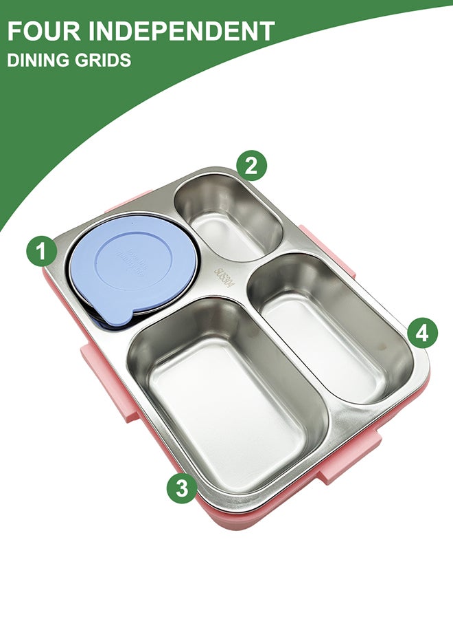 Buy noon east Stainless Steel Bento Lunch Box (Pink Unicorn) Online ...