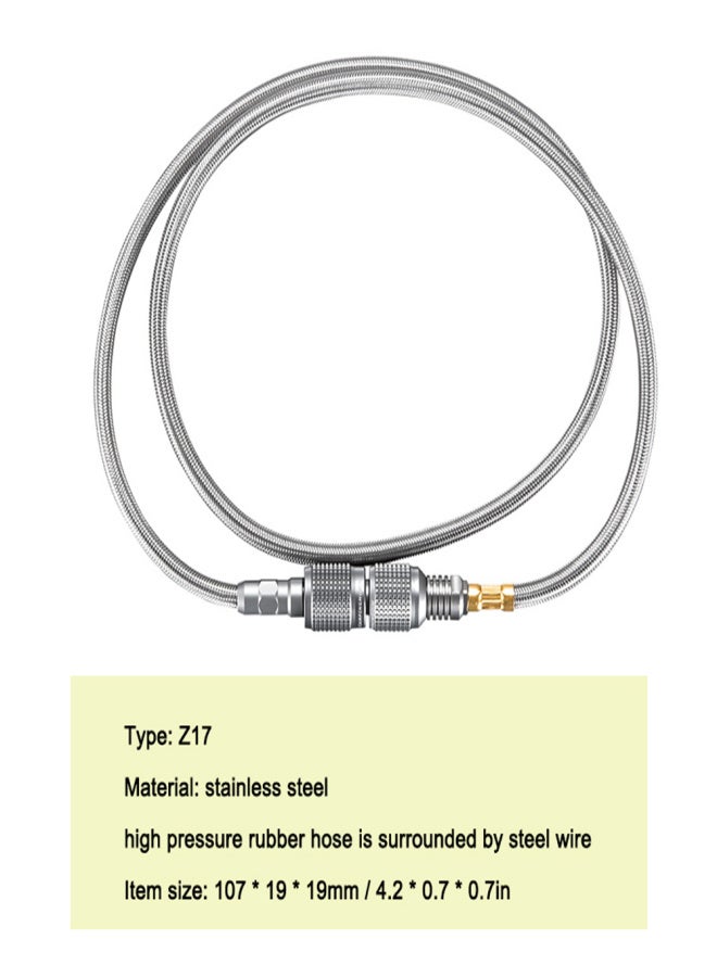 CAMPINGMOON Z17 Outdoor Burners Extension Tube Stoves Accessories Split Burners Extension Adapter Flat Gases Tanks Connection Wire 100 - Image 2