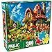 Mulic 300 Piece Puzzles for Adults Kids Easter Puzzles Mushroom House Easter - Image 4