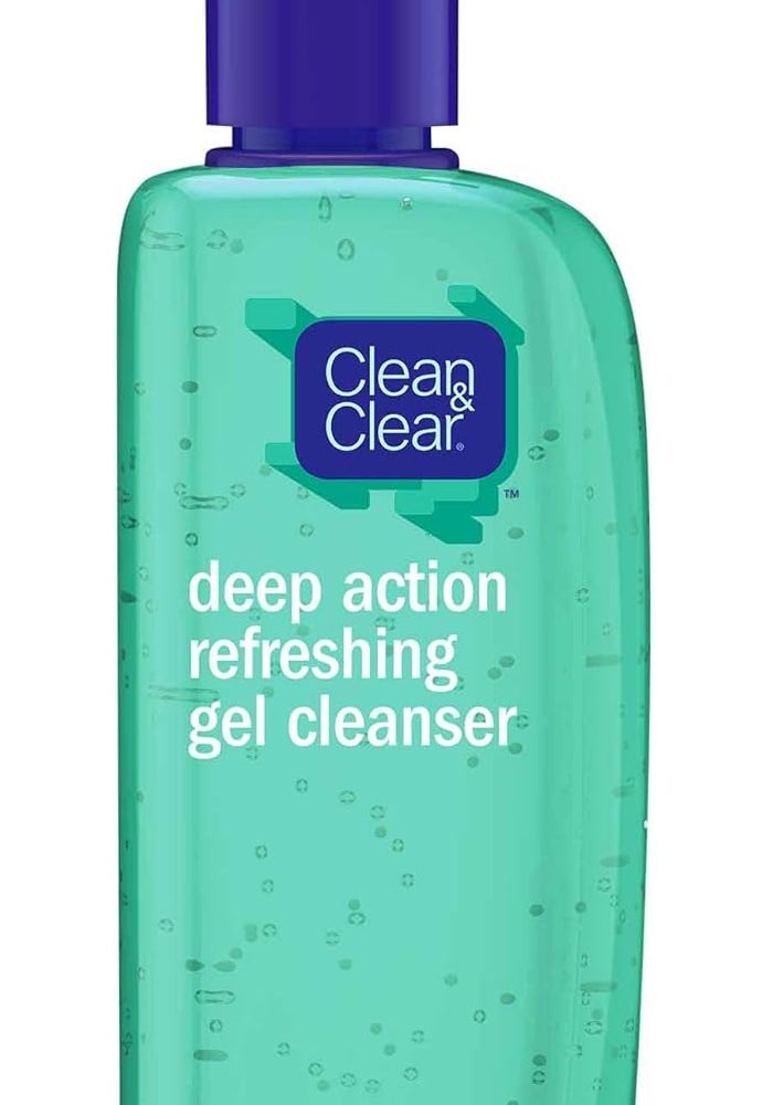 Clean & Clear Gel Cleanser Deep Action Refreshing 150Ml - Image 1
