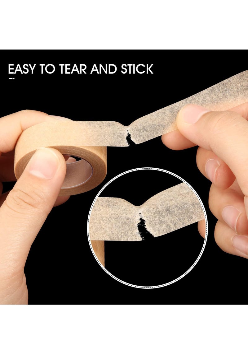 VIUAUAX 6 Rolls Flexible Skin Tape Breathable Nose Tape Self Adhesive Gauze Tape for Wound Injuries Swelling Sports, 0.5 Inch x 10 Yards  - Image 3
