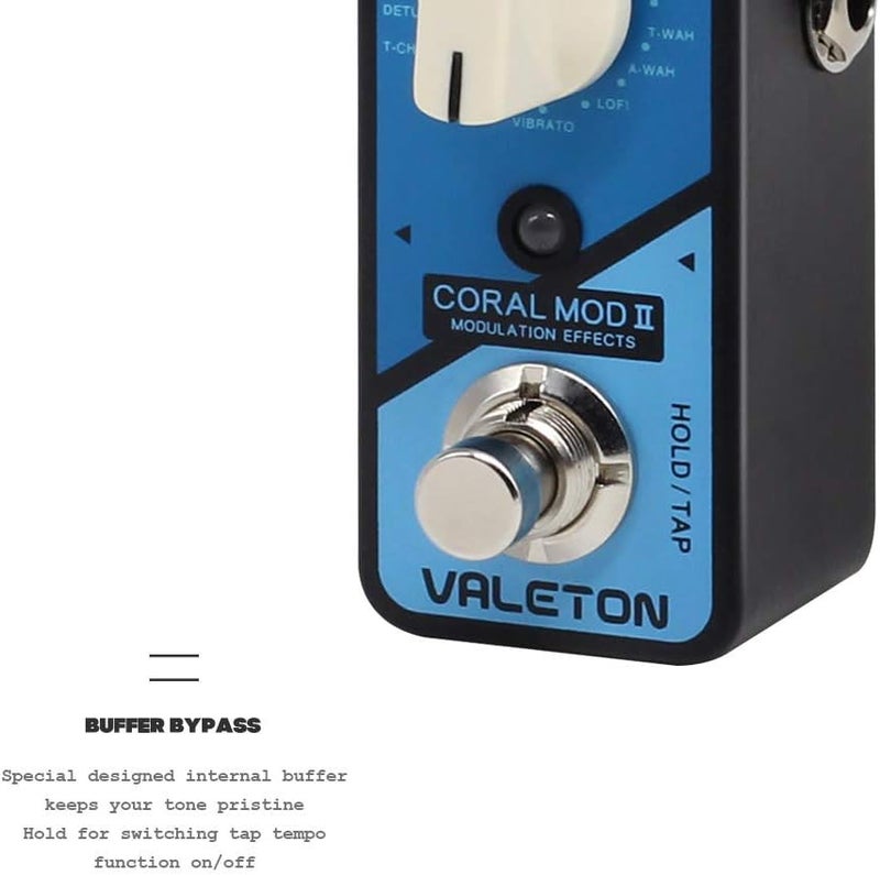 Valeton Coral Mod II Modulation Effects Pedal - Image 3