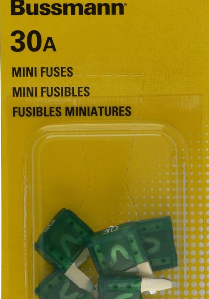 Bussmann 30 Amp Fast Acting Mini-Fuse - Image 1