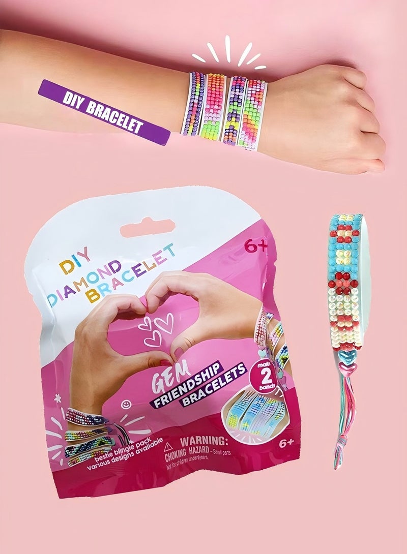 Bracelet making kit,DIY your own bracelet for girls - Image 1
