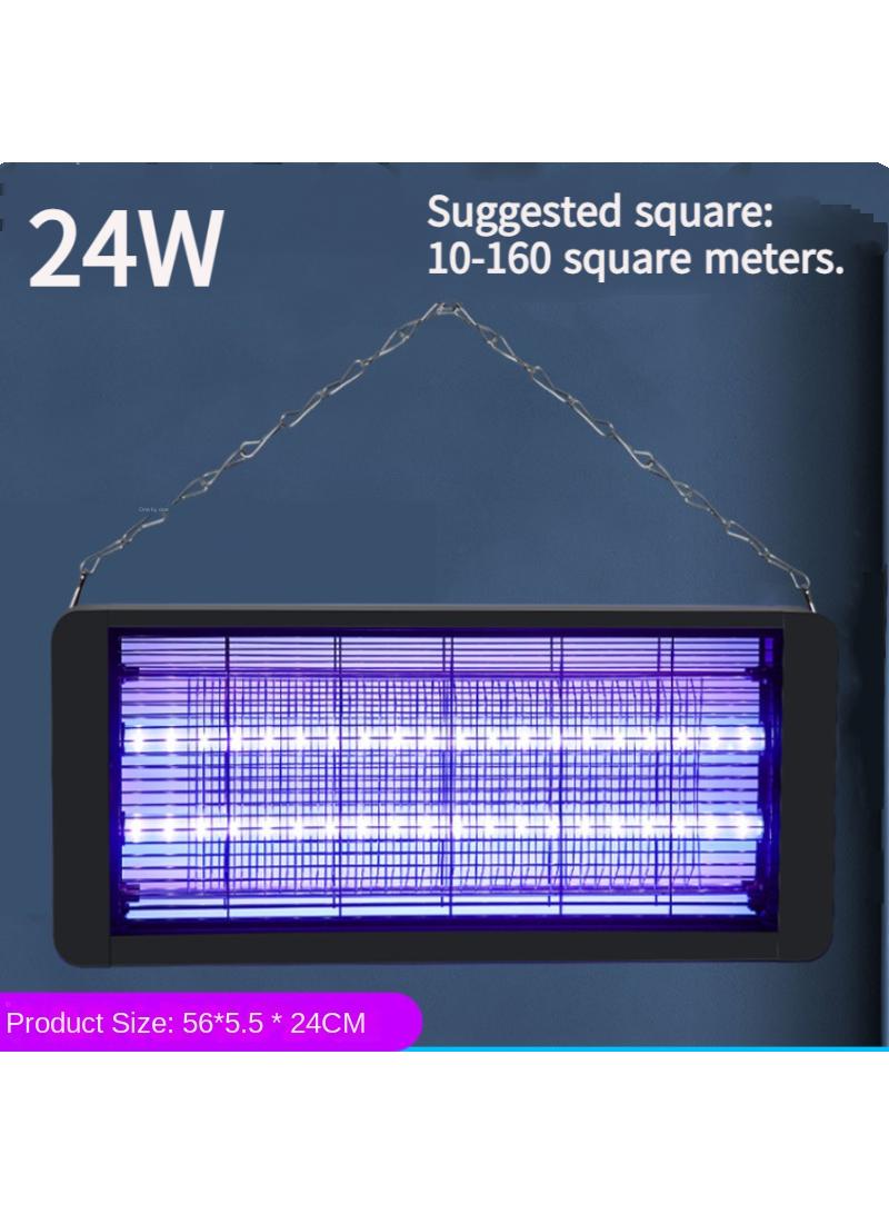 general 24W LED Electric Mosquito Zapper Indoor And Outdoor Flying Fly Insect Killer Lamp Bug And Pest Trap Pest Repeller Repellent Traps Eliminator Catcher Lure Zapper Kills Mosquito - Image 1
