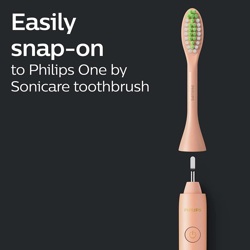 Sonicare Philips One Champagne Brush Head 2pk - Image 4