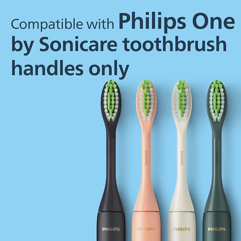 Sonicare Philips One Champagne Brush Head 2pk - Image 2