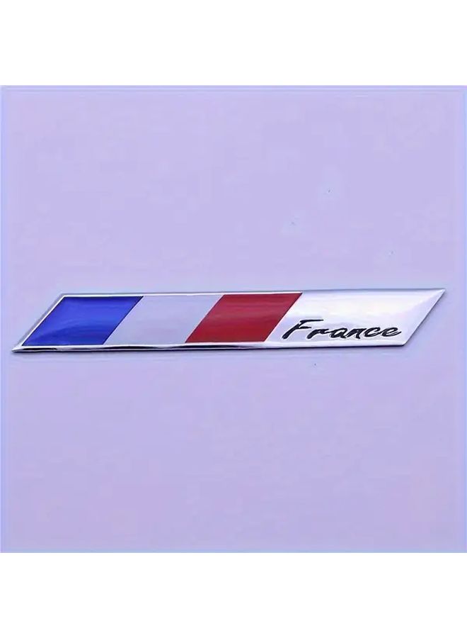 France Flag Car Stickers 2pcs Self Adhesive Decals For Bumper Window Body - Image 4
