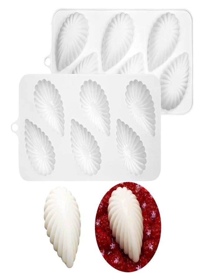TUKE Sea Shell Silicone Molds Non-Stick Food Grade Silicone Mold Baking Mould Reusable Candy Mold for Jelly, Homemade Treats, Candy, Chocolate,Candle,Lacquer Seal Making Supplies (Sea Shell C) - Image 1