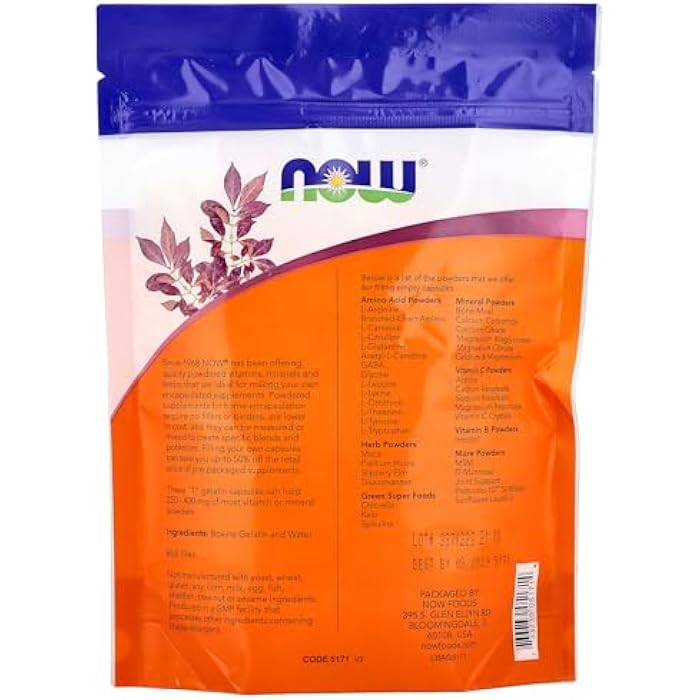 now Empty Gel Caps #1 500 Caps - Image 2