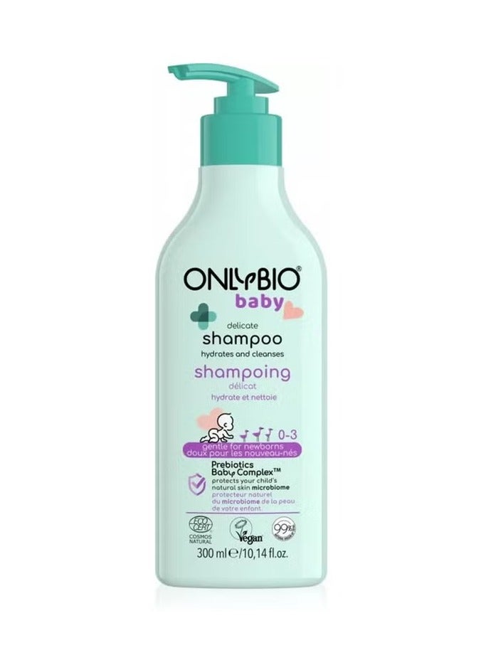 OnlyBio Baby Delicate Shampoo For Newborn With Prebiotics Baby Complex 300ml
