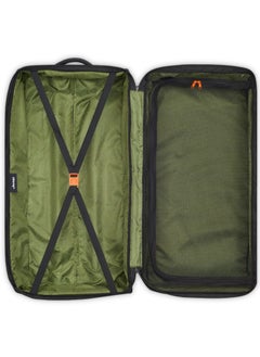 Jeep The Jeep Softcase 2-Wheel Duffle Luggage Trolley Suitcase 82cm, 3.20kg, 96L - Grey, Large  - Image 3