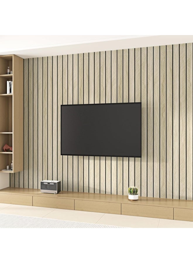 موثوقية التنبؤ ورق حائط من خشب البلوط قابل للنزع واللصق ورق لاصق ذاتي التماس زخرفي لخزائن المطبخ شرائح خشبية صناعية للجدران ورق حائط زخرفي مناسب للشقق لغرفة النوم - Image 4